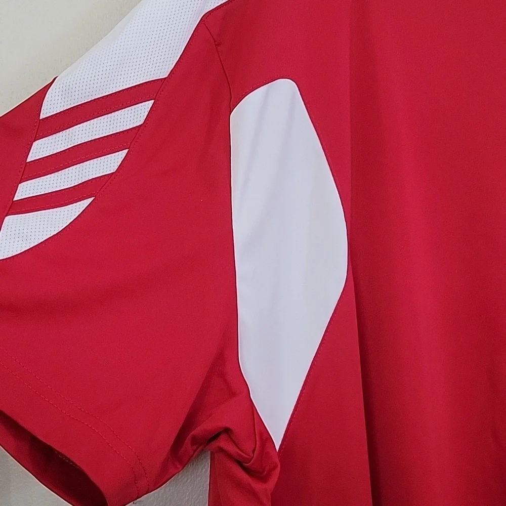Adidas‎ Soccer Jersey Red/White Men's XL Retro